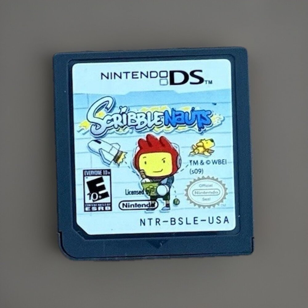 Scribblenauts (Nintendo DS) Game Only WORKING TESTED NINTENDO DS, Lite, DSi, XL